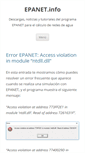 Mobile Screenshot of epanet.info
